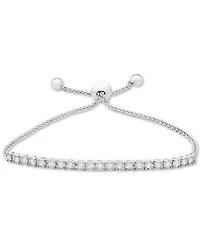 Diamond Bolo Bracelet (1 ct. t.w.) in Sterling Silver