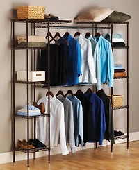Seville Classics Expandable Closet Organizer System