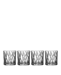Orrefors City Old Fashioned Glasses, Set of 4