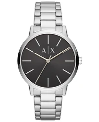 Men's Stainless Steel Bracelet Watch 42mm