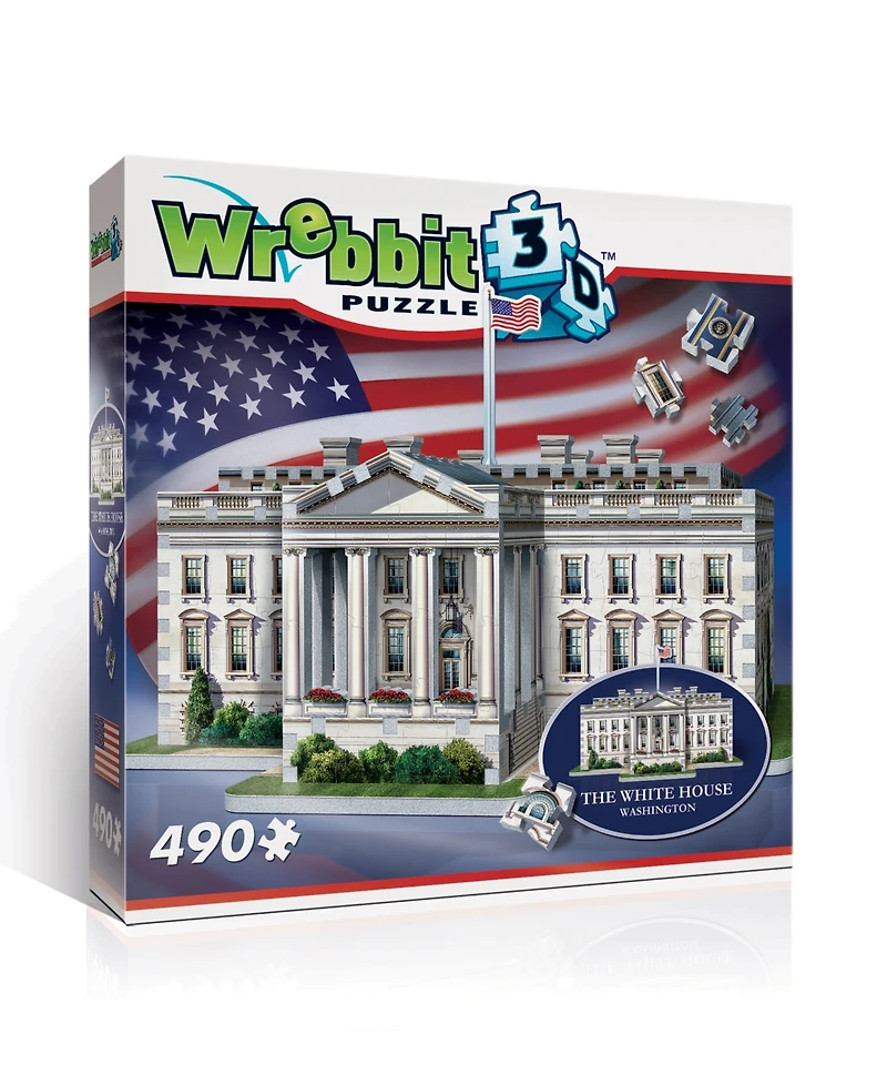 Wrebbit The White House 3D Puzzle- 490 Pieces