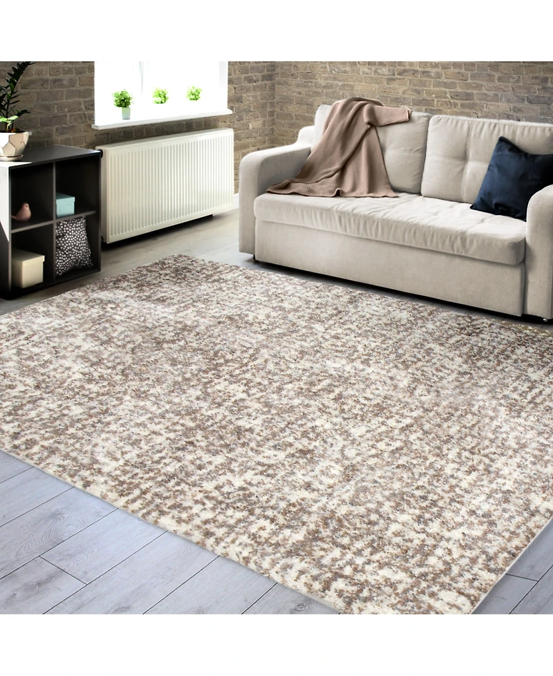 Closeout! Orian Cotton Tail Ditto White 3'11" x 5'5" Area Rug