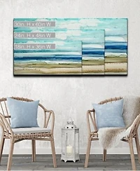 Ready2hangart Beach Shore Abstract Canvas Wall Art Collection