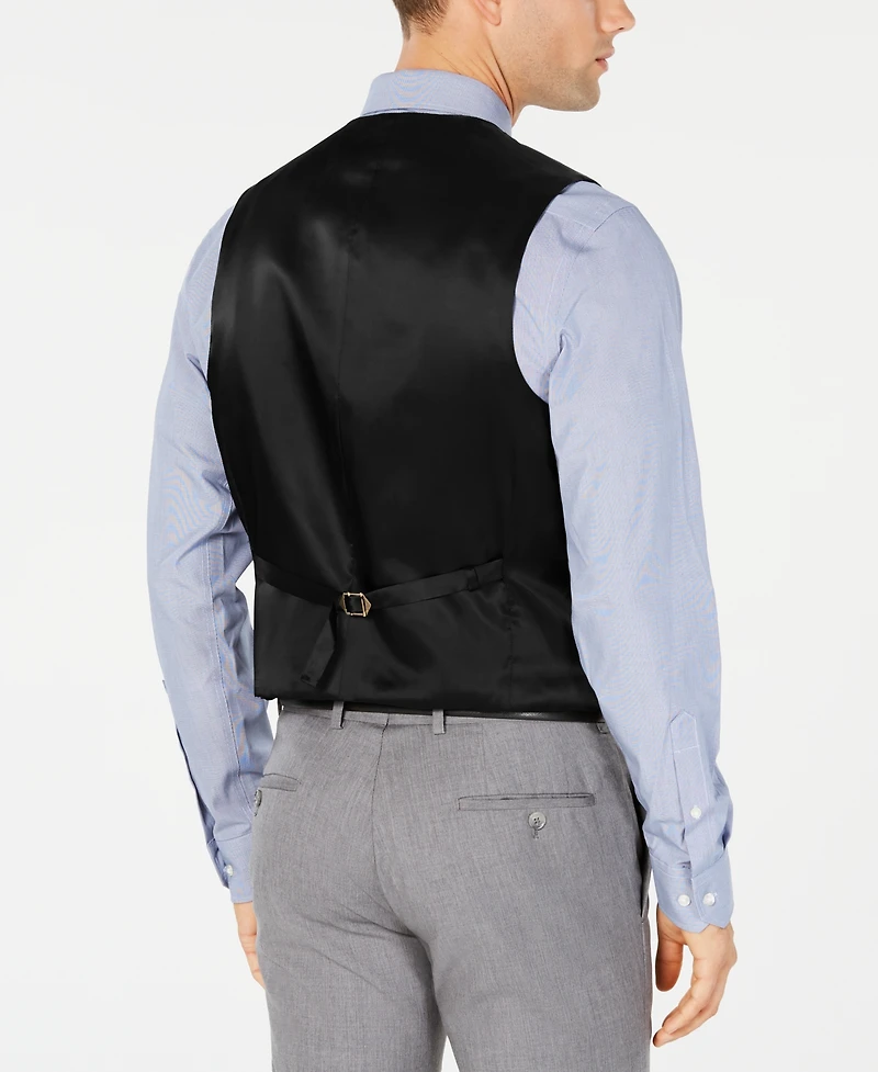 Calvin Klein Men's Slim-Fit Wool Infinite Stretch Suit Vest