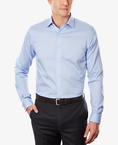 Michael Kors Men's Slim Fit Comfort Stretch Dress Shirt