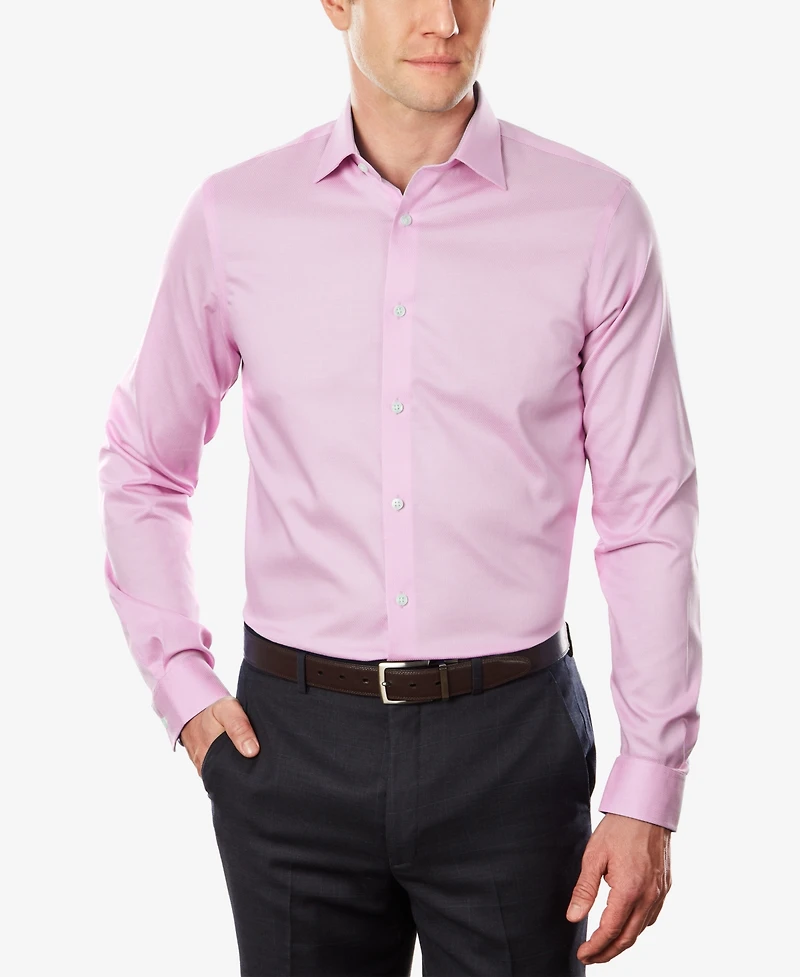 Michael Kors Men's Slim Fit Comfort Stretch Dress Shirt