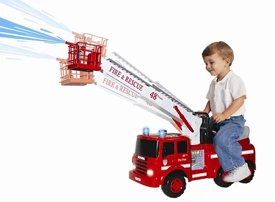 Skyteam Technology Action Fire Engine Ride On