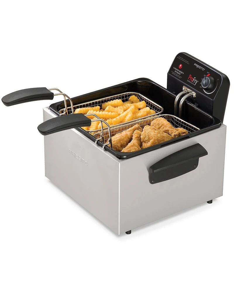Presto Dual ProFry Immersion Element Deep Fryer