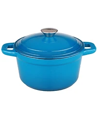 BergHoff Neo Blue 7 Qt. Cast Iron Round Casserole