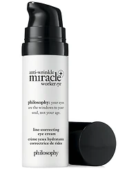 philosophy Anti-Wrinkle Miracle Worker+ Line-Correcting Eye Cream, 0.5-oz.
