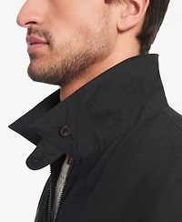 Weatherproof Microfiber Bomber Jacket