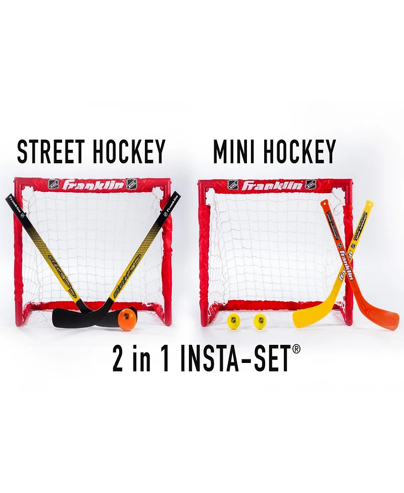 Franklin Sports Nhl Indoor Sport 2 In 1 Set
