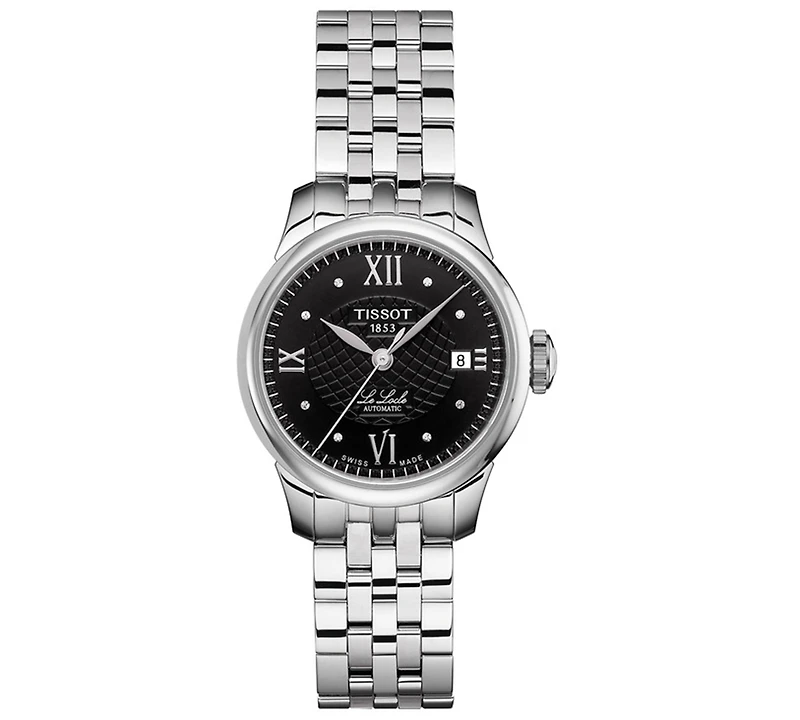 Tissot Women's Swiss Automatic T-Classic Le Locle Stainless Steel Bracelet Watch 25.3mm