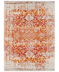 Livabliss Harput Hap 1019 Burnt Orange Area Rug Collection
