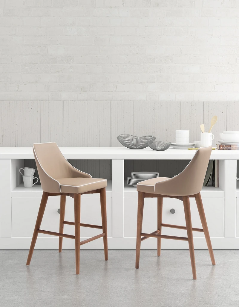 Zuo Moor Counter Chair