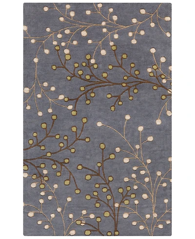 Livabliss Athena Ath-5125 Navy 5' x 8' Area Rug