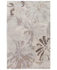Livabliss Athena Ath-5135 Taupe 4' x 6' Area Rug