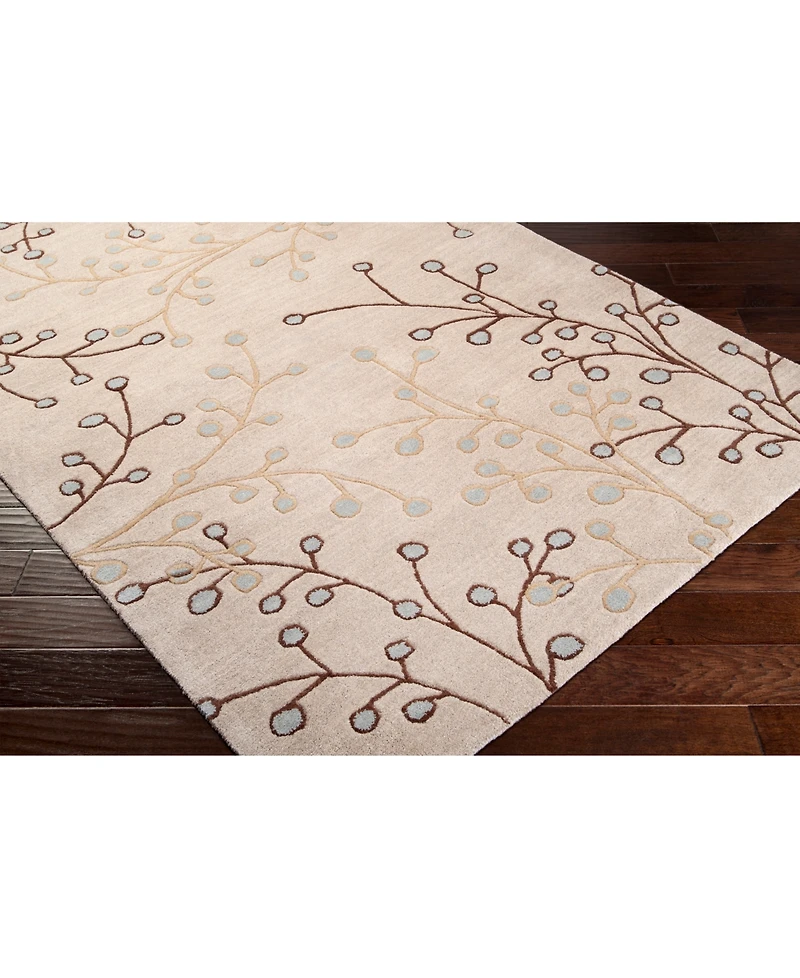 Livabliss Athena Ath-5008 Taupe 5' x 8' Area Rug