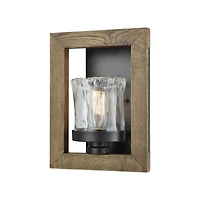 Timberwood 1 Wall Sconce Oil Rubbed Bronze