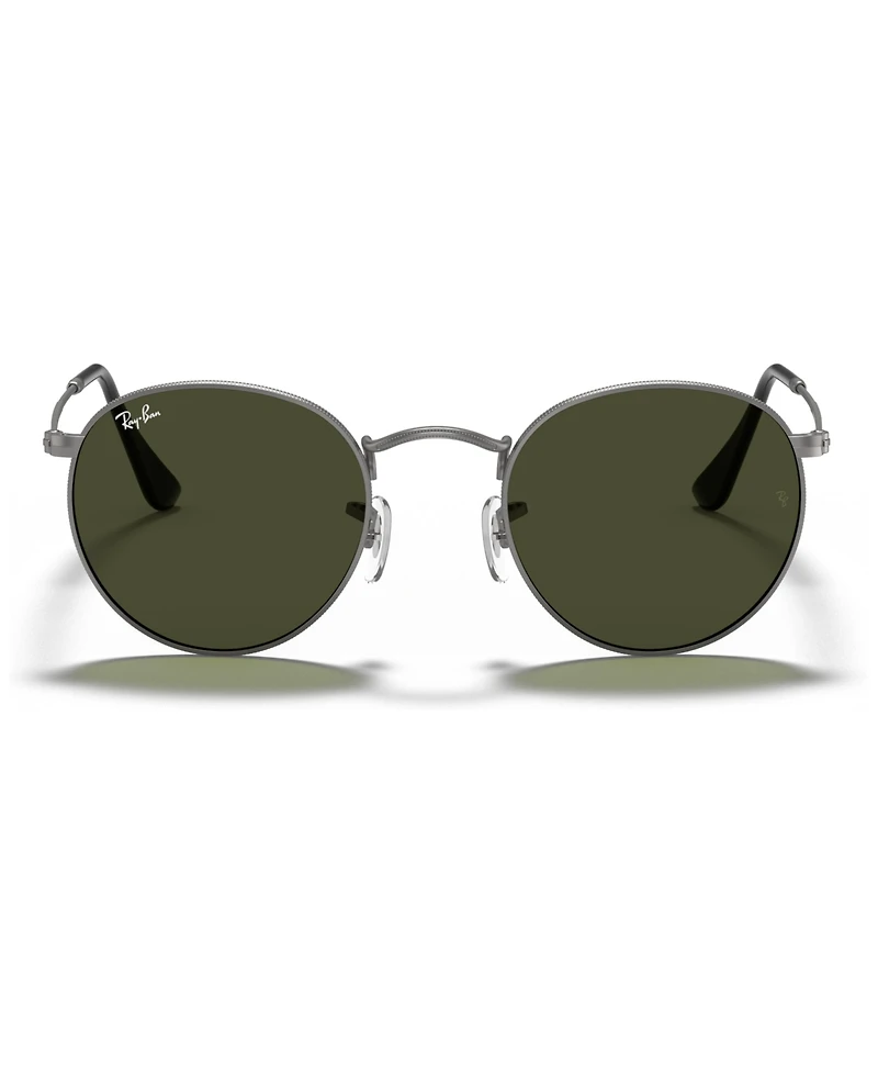Ray-Ban Unisex Round Metal Sunglasses, RB3447