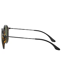 Ray-Ban Sunglasses, RB2447 Round Fleck