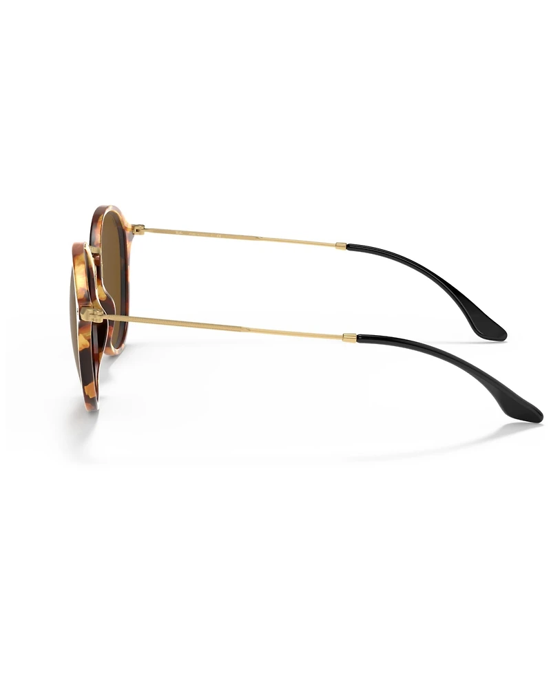 Ray-Ban Sunglasses, RB2447 Round Fleck