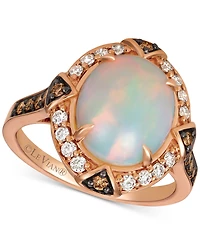 Le Vian Opal (2-1/5 ct. t.w.) & Diamond (1/2 Ring 14k Rose Gold