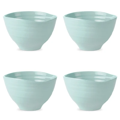 Portmeirion Sophie Conran Celadon Small Footed Bowl Set of 4