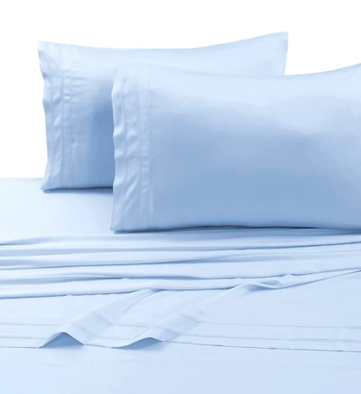 Tribeca Living 300 Thread Count Rayon From Bamboo Pillowcase Pair, Standard