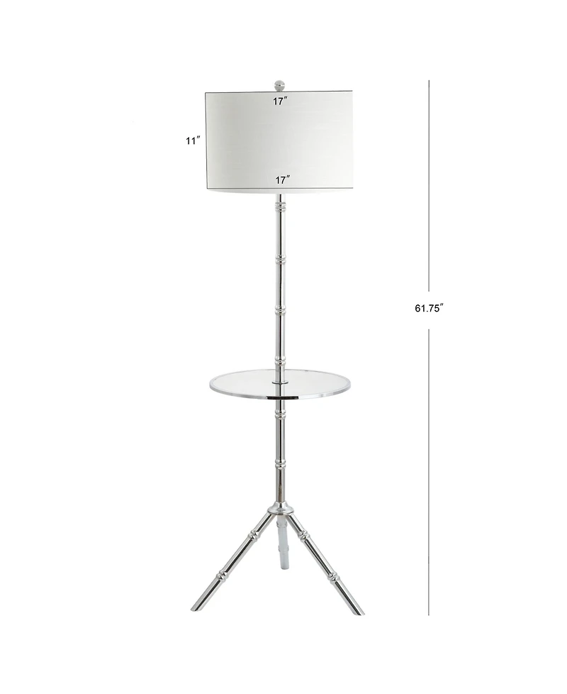 Jonathan Y Hall Led End Table Floor Lamp