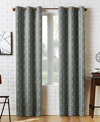 Kenwood Chevron Blackout Grommet Curtain Panel