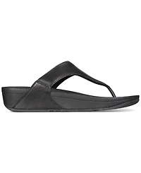 FitFlop Women's Lulu Leather Toe-Thongs Sandals