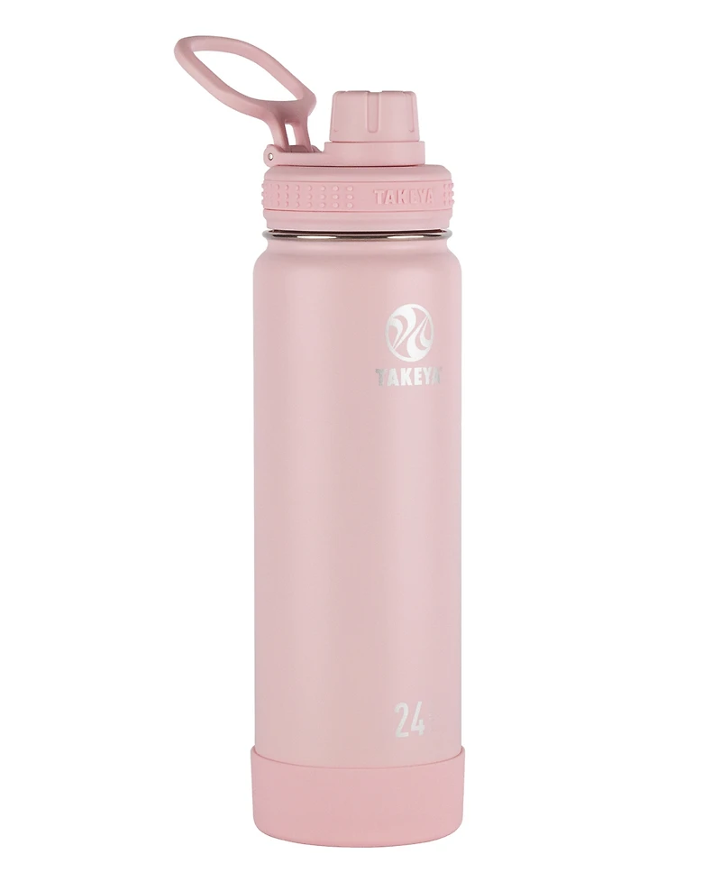 Takeya Actives 24oz Insulated Stainless Steel Water Bottle with Spout Lid