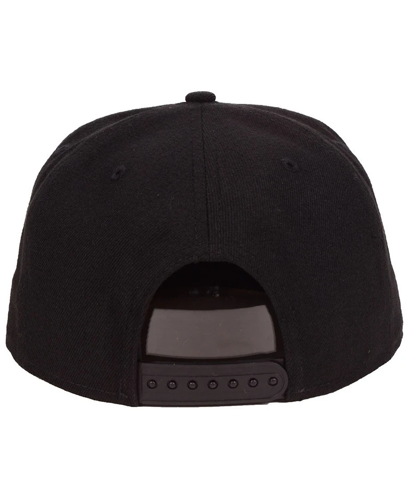 New Era Charlotte Hornets Black White 9FIFTY Snapback Cap