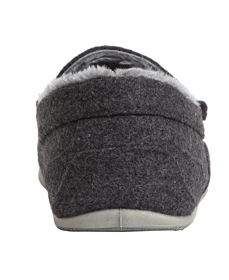 Deer Stags Men's Spun Felt Cozy Slipper