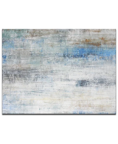 Ready2HangArt 'Sandy Beach' Abstract Canvas Wall Art