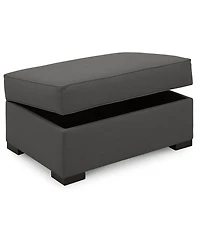 Closeout! Astra 36" Fabric Chair Bed Storage Ottoman, Created for Macy's
