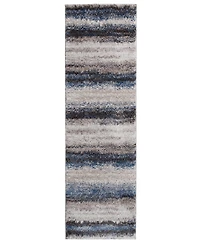 Mink Home Leisure Bay 2'3" x 7'7" Runner Area Rug