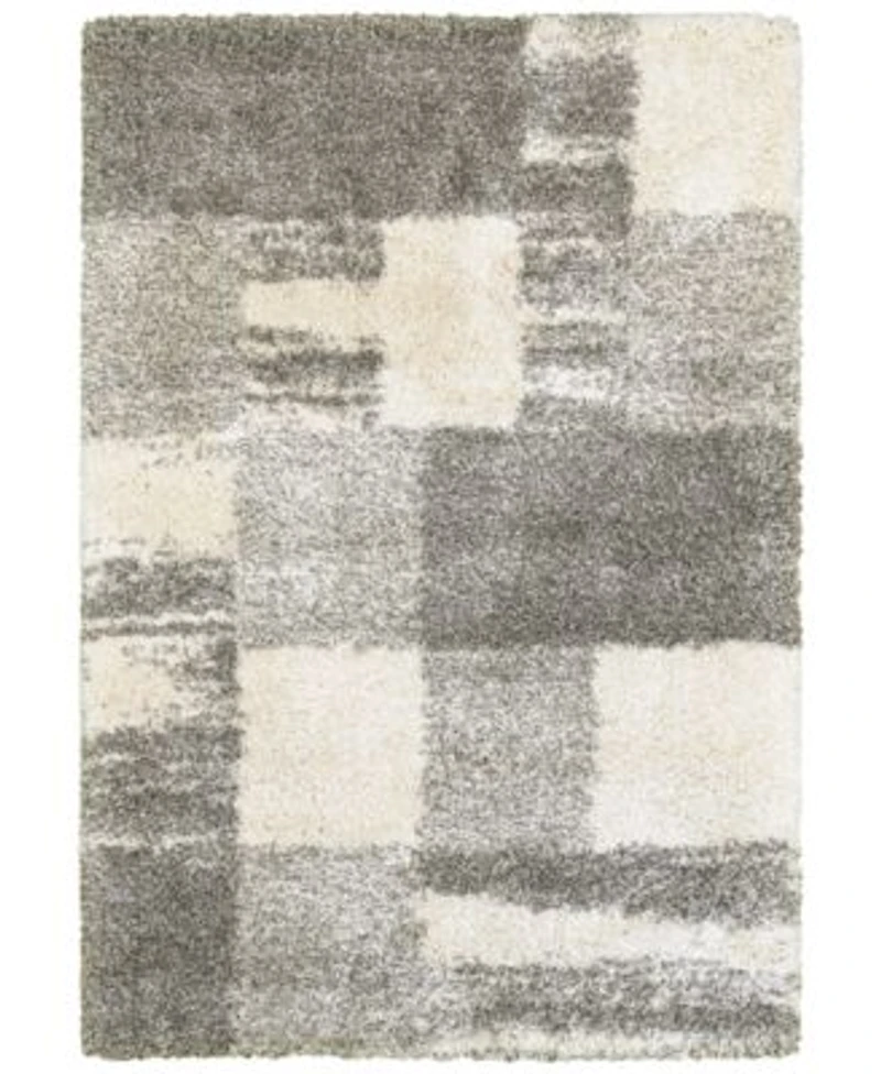 Oriental Weavers Henderson Shag 5502h Ivory Gray Rug