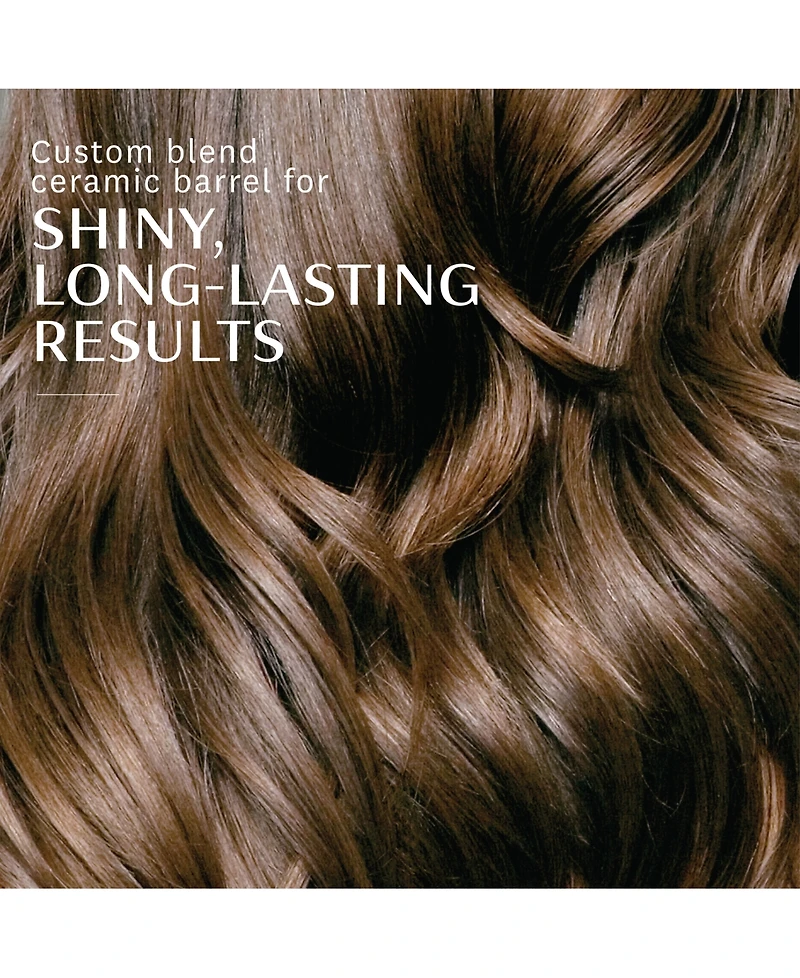 T3 BodyWaver 1.75" Professional Ceramic Styling Iron for Waves and Volume (White & Rose Gold)