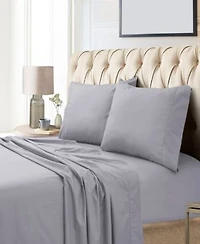 Tribeca Living Egyptian Cotton Sateen 800 Thread Count Extra Deep Pocket Sheet Set