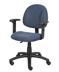 Boss Office Products Deluxe Posture Chair W/ Adjustable Arms