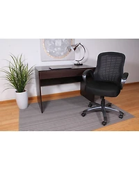 Boss Office Products Ribbed High Back Mesh Chair