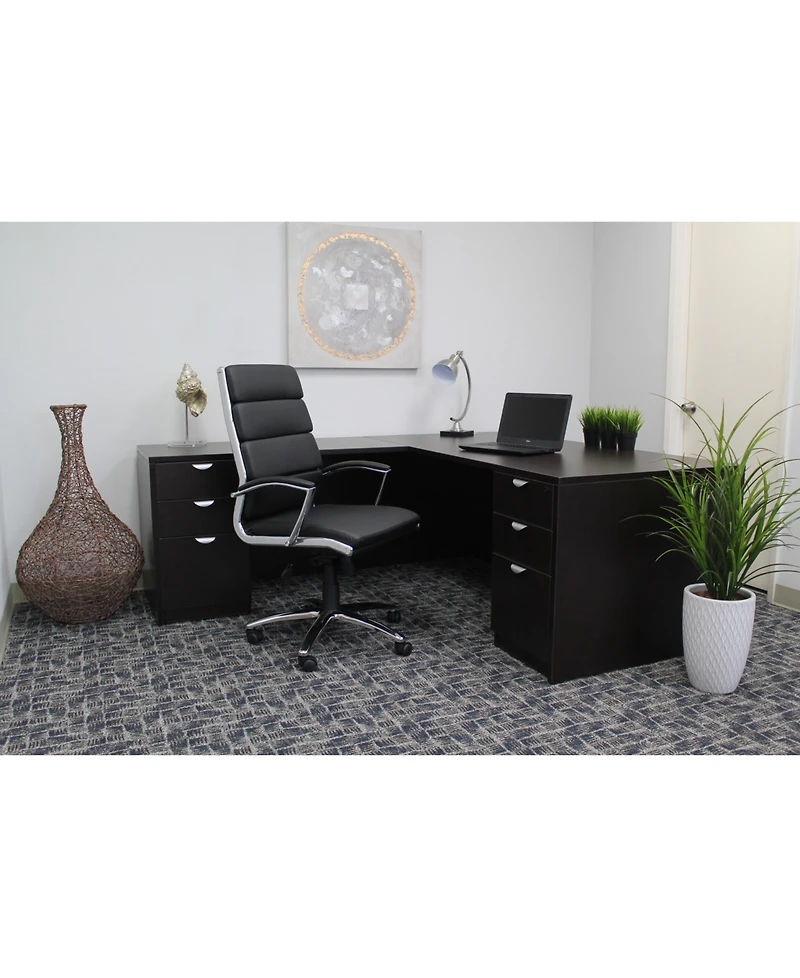 Boss Office Products CaressoftPlus Executive Chair