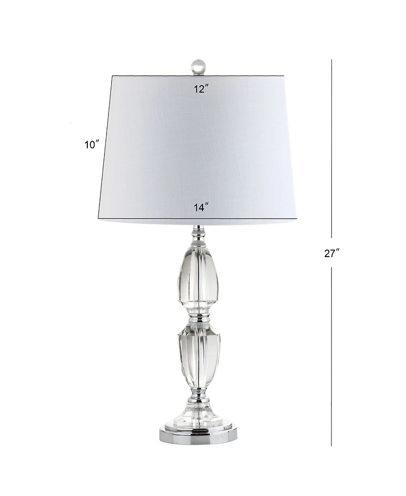 Jonathan Y Graham Crystal Led Table Lamp