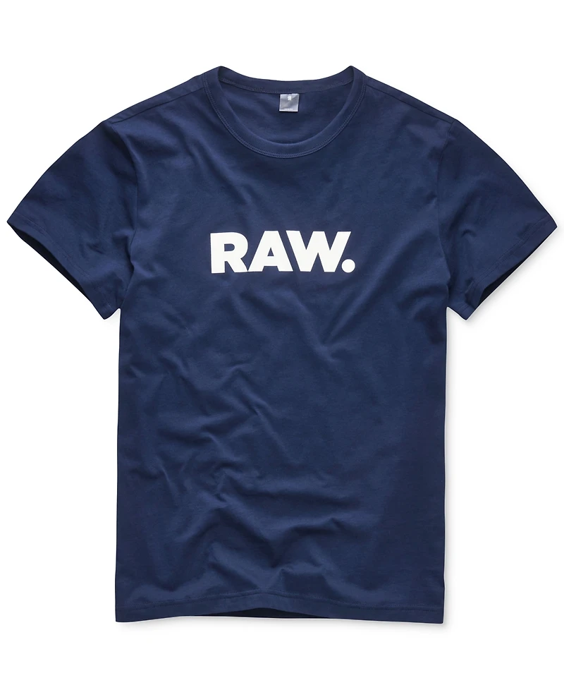 G-Star Raw Men's Holorn Graphic Logo Crewneck T-Shirt