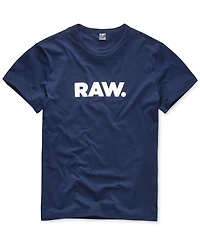 G-Star Raw Men's Holorn Graphic Logo Crewneck T-Shirt