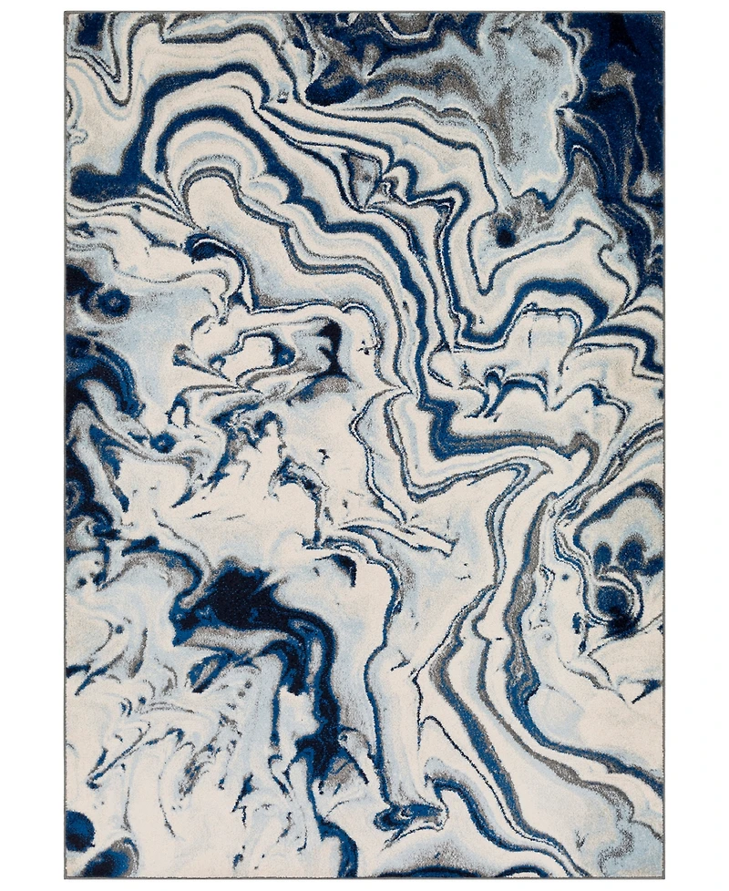 Livabliss Chelsea Csa-2320 Dark Blue 7'10" x 10'3" Area Rug