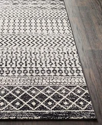 Livabliss Elaziz Elz 2307 Black Area Rug Collection