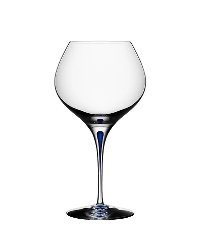 Orrefors Intermezzo Blue Bouquet Glass